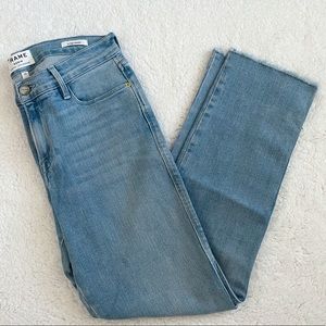 FRAME Le High Straight Jeans